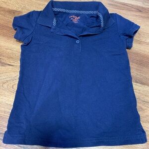 Cat & Jack Dark Blue Kids Polo Shirt